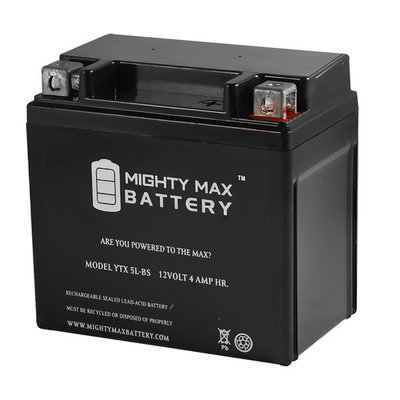 YTX5L-BS Battery for Polaris 90 Predator, Sportsman, Outlaw ’03-’14