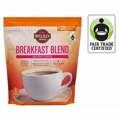 Wellsley Farms Breakfast Blend Ground Coffee, 40 oz.