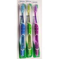 GUM Technique Deep Clean Toothbrush - 525 Soft Compact (Pack Of 12) colors vary
