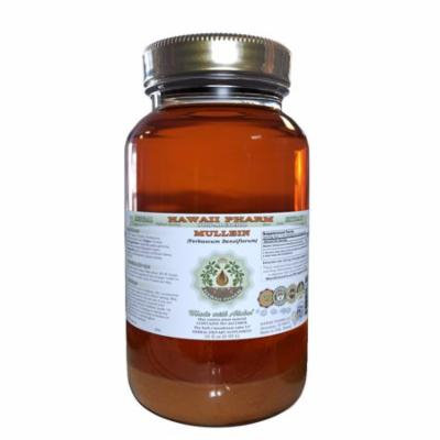 Mullein (Verbascum Densiflorum) Glycerite, Organic Dried Leaves Alcohol-Free Liquid Extract, Denseflower Mullein, Glycerite Herbal Supplement 32 oz Unfiltered