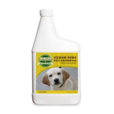 Cedarsuds Pet Shampoo: Honeysuckle - Gallon
