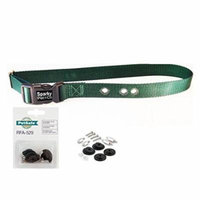 Sparky PetCo 1 inch GREEN Replacement collar strap/w 529 kit, Green