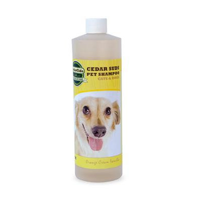Cedarsuds Pet Shampoo: Orange Cream Vanilla - 4oz
