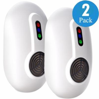 2pcs Ultrasonic Pest Repellers Electronic Plug-in Insect Mouse Repellent