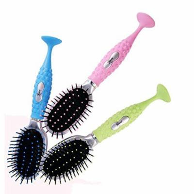 3 PCS. Oval Suction Hairbrush