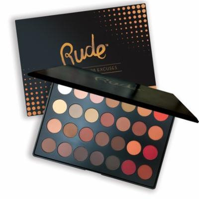 RUDE No Regrets! 28 Excuses Eyeshadow Palette - Matte