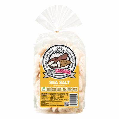 POP CASSAVA SEA SALT