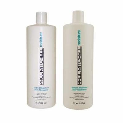 Paul Mitchell Instant Moisture Daily Shampoo 33.8 & Treatment 33.8 DUO