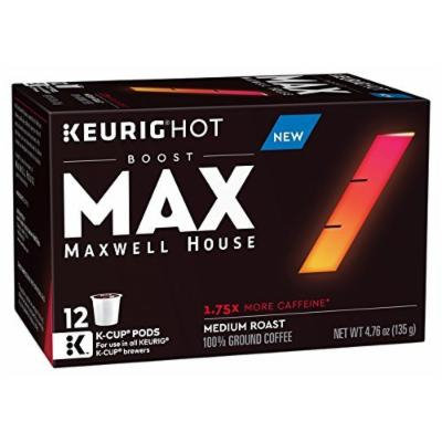 Maxwell House Max Boost Coffee K-Cups 3 Boxes of 12(36 Total) (3 Box Sampler)