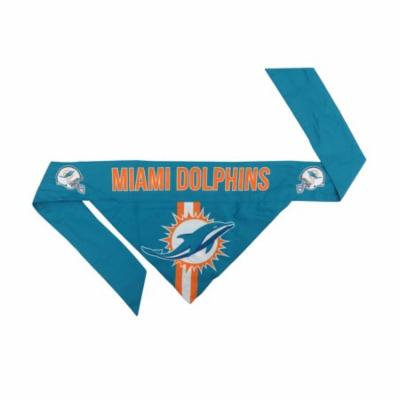 Miami Dolphins Dog Bandanna Size XS