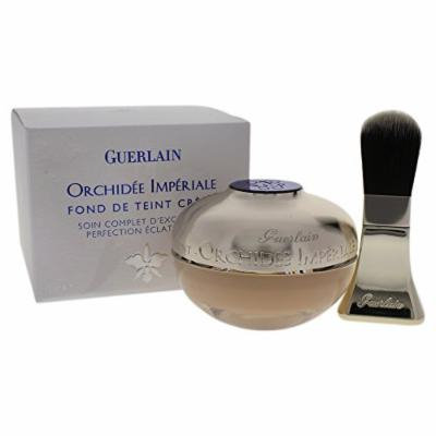 Guerlain Orchidee Imperiale Cream Foundation Brightening Perfection SPF25, No. 02 Beige Clair, 1 Ounce