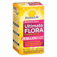 ReNew Life Ultimate Flora Women's Care Probiotic Veggie Capsules 30 ea(pack of 4)