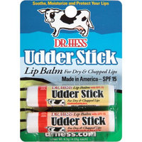 Dr. Hess Udder Stick Lip Balm, 4.25g, 2 count