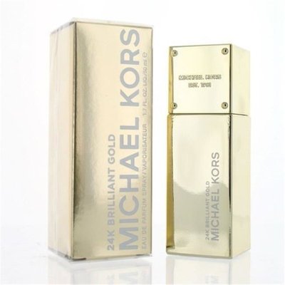 Michael Kors WMICHAELKORSBRG24K17 1.7 oz Womens 24K Brilliant Gold Eau De Parfum Spray