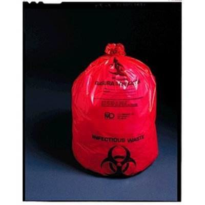 Medegen Medical MAI 47-41 23 x 8 x 41 in. Infectious Waste Bag - 100 per Case