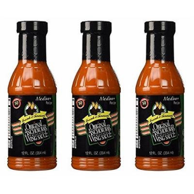 Anchor Bar Sauce Wing Original 12 oz (Pack of 3)