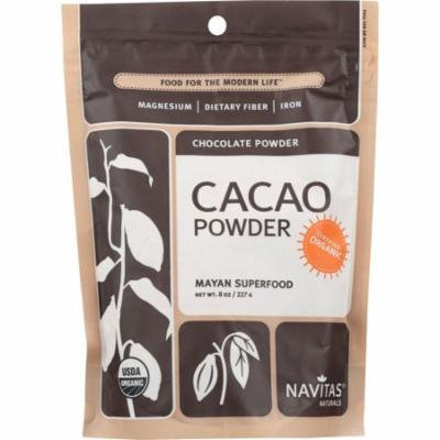Navitas Naturals Cacao Powder, 8 Oz (Pack Of 12)