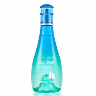 Cool Water Summer Seas by Davidoff Limited Edition Eau De Toilette Spray for Women 3.40 oz (Pack of 2)