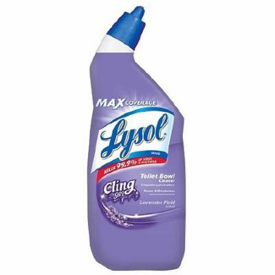 Lysol Cling Gel Toilet Bowl Cleaner Lavender 24.0 oz.(pack of 4)