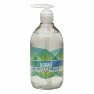 Seventh Generation Natural Hand Wash, Free & Clean 12 fl oz(pack of 12)