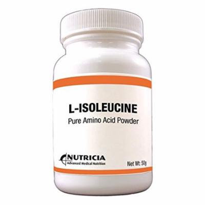 Applied Nutrition L-Isoleucine Pure Amino Acid Powder 50g Bottle, 1 Count