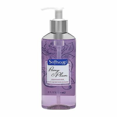 Softsoap Liquid Hand Soap, Peony and Plum, 8 Oz, 3 Pack