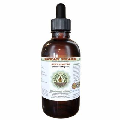 Saw Palmetto (Serenoa Repens) Glycerite, Organic Dried Berry Alcohol-Free Liquid Extract, Ju Zong Lu, Glycerite Herbal Supplement 2 oz