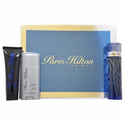 Paris Hilton by Paris Hilton for Men - 3 Pc Gift Set 3.4oz EDT Spray, 3oz Hair & Body Wash, 2.75oz Deodorant Stick