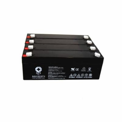 SPS Brand 12V 2.3 Ah Replacement Battery for Colin Medical 8800 BLOOD PRESSURE MONITOR (4 pack)