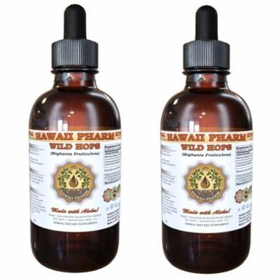Wild Hops (Moghania Fruticulosa) Tincture, Organic Dried Root Liquid Extract, Makhiyoti, Herbal Supplement 2x2 oz