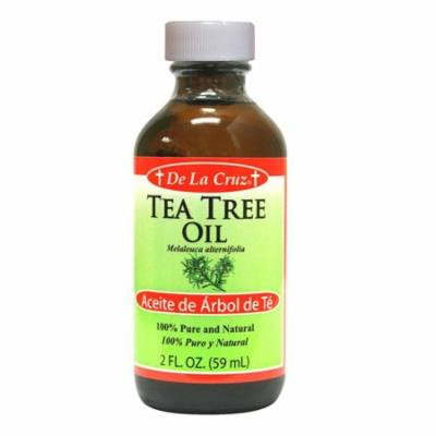 De La Cruz 100% Pure And Natural Tea Tree Oil, 2 Oz, 3 Pack