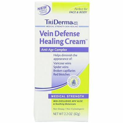 TriDerma Moisturizer MD Vein Defense 2.2 oz. Tube