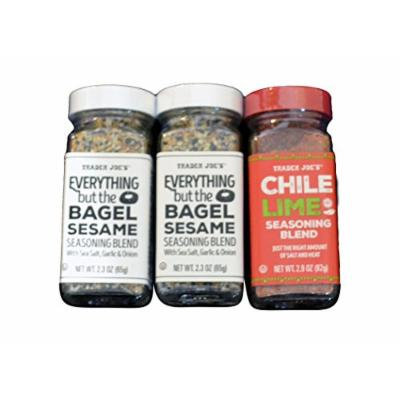 Trader Joes Everything but the Bagel Sesame Seasoning BlendTrader Joes Chile Lime Seasoning Blend