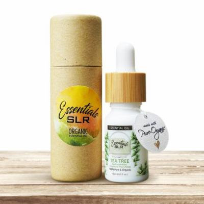 SLR Essential Oils - Tea Tree Mist 10ml - USDA Certified Organic 100% Pure Therapeutic Grade Aromatherapy - A minty, herbal, and fresh scent