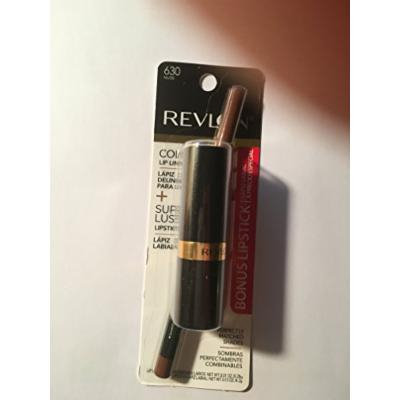 Revlon Colorstay Lipliner nude With Super lustrous Lipstick Rose Velvet