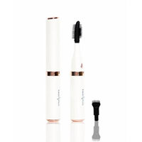 Emay Plus Air-Lash Rechargeable Heated Eyelash Curler with Warm and Cool Air, Eye Makeup Tools for Curling Eyelashes, Eyebrow, With Durable 2 Silicone Brush Heads Lash Curling Tool Set