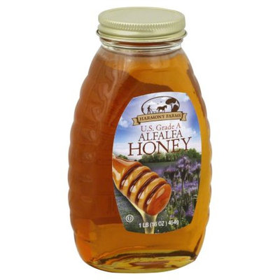 Harmony Farms Honey Alfalfa 16 Oz Pack Of 6