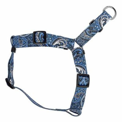 Country Brook Design® Blue Paisley Step-In Dog Harness