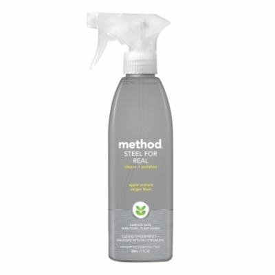 method Steel for Real Cleaner + Polish 12.0 fl oz(pack of 4)