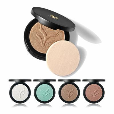 Huamianli Highlight Powder Cosmetics Brighten Contour Bronzers Palette Makeup With Mirror (Color:2#)