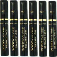 6x Max Factor 2000 Calorie Dramatic Look Mascara by Max Factor