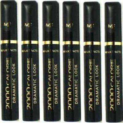 6x Max Factor 2000 Calorie Dramatic Look Mascara by Max Factor