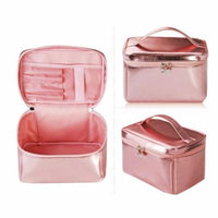 H:oter Women & Girls Cosmetic Bag Makeup Pouch Case Toiletry Bag Make-Up Bag, Gift Ideas--Colors Various, Price/Piece - Champagne