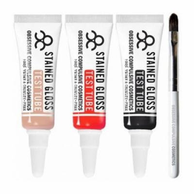 (6 Pack) OBSESSIVE COMPULSIVE COSMETICS Lip Tar Test Tube Trio : MY BLOODY VALENTINE - My Bloody Valentine