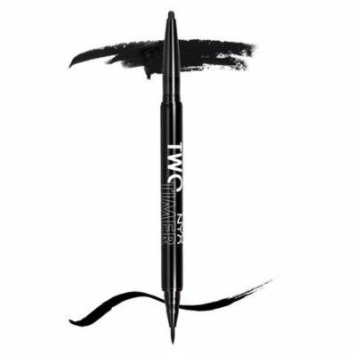 NYX Two Timer Dual Ended Liquid Eye Liner in Black