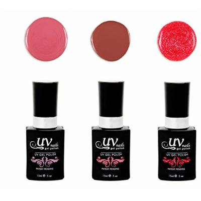 UV-Nails Gaia Set of 3 UV or LED gel polish