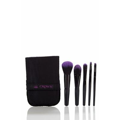 Crown Brush 5-piece Professional Make-Up Brush Set with Case