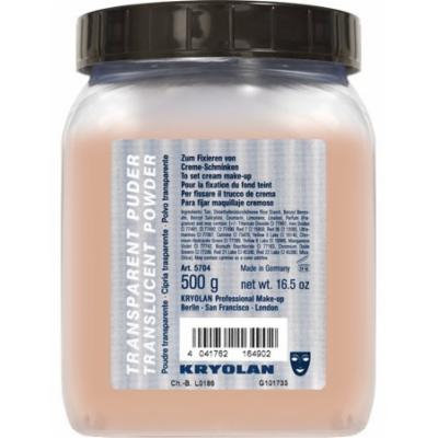 Kryolan 5704 Translucent Powder 500g (10 colors) (TL 7)