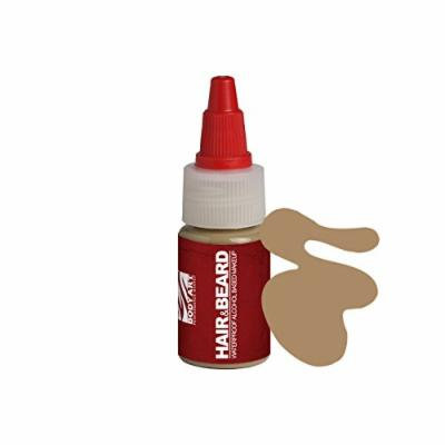 European Body Art EnduraHAIR&BEARD Alcohol Based Airbrush Airgun Hair and Beard Paint Liquid Makeup, Sand 0.5oz
