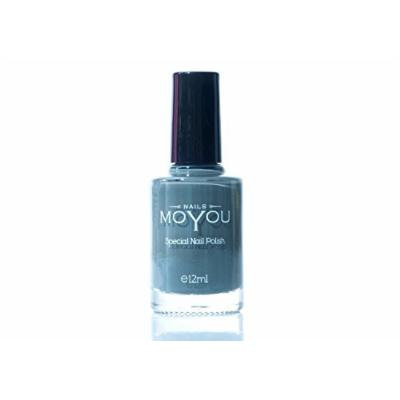 Down Grey, Persian Turquoise, White Colours Stamping Nail Polish by MoYou Nail used to Create Beautiful Nail Art Designs Sourced Directly from the Manufacturer - Bundle of 3